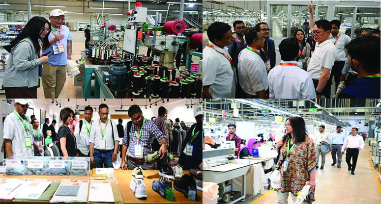 চট্টগ্রামে কোরিয়ান ইপিজেড পরিদর্শনে বিদেশি বিনিয়োগকারীরা